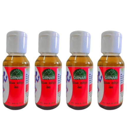 Girnari Divya Shakti Pain Oil - Girnari Herbal (Pack of 4 x 75 ml) Combo Pack